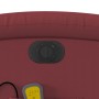 Sillón de masaje elevable eléctrico cuero artificial rojo tinto de , Sillones - Ref: Foro24-3204065, Precio: 308,71 €, Descue...