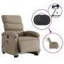 Sillón reclinable de masaje eléctrico cuero sintético capuchino de , Sillones - Ref: Foro24-3204067, Precio: 384,20 €, Descue...
