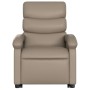 Sillón reclinable de masaje eléctrico cuero sintético capuchino de , Sillones - Ref: Foro24-3204067, Precio: 357,66 €, Descue...