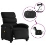 Sillón de masaje reclinable eléctrico cuero sintético negro de , Sillones - Ref: Foro24-3204033, Precio: 250,63 €, Descuento: %