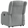 Sillón de masaje eléctrico reclinable elevable tela gris claro de , Sillones - Ref: Foro24-3205352, Precio: 331,39 €, Descuen...