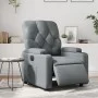 Sillón reclinable eléctrico de cuero sintético gris de , Sillones - Ref: Foro24-3204761, Precio: 251,69 €, Descuento: %