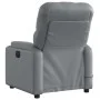 Sillón de masaje reclinable eléctrico cuero sintético gris de , Sillones - Ref: Foro24-3204768, Precio: 267,19 €, Descuento: %