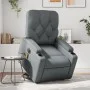 Sillón de masaje elevable eléctrico cuero sintético gris de , Sillones - Ref: Foro24-3204796, Precio: 350,91 €, Descuento: %