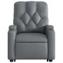 Sillón de masaje elevable eléctrico cuero sintético gris de , Sillones - Ref: Foro24-3204796, Precio: 350,91 €, Descuento: %
