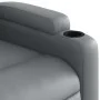 Sillón de masaje elevable eléctrico cuero sintético gris de , Sillones - Ref: Foro24-3204796, Precio: 350,91 €, Descuento: %