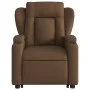 Sillón de masaje eléctrico reclinable elevable tela marrón de , Sillones - Ref: Foro24-3204522, Precio: 372,86 €, Descuento: %