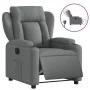 Dark gray fabric electric recliner. by , Armchairs - Ref: Foro24-3204459, Price: 294,74 €, Discount: %