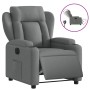 Sillón reclinable eléctrico de tela gris oscuro de , Sillones - Ref: Foro24-3204459, Precio: 287,28 €, Descuento: %