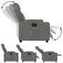 Sillón reclinable eléctrico de tela gris oscuro de , Sillones - Ref: Foro24-3204459, Precio: 287,28 €, Descuento: %