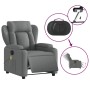 Sillón reclinable de masaje eléctrico tela gris oscuro de , Sillones - Ref: Foro24-3204471, Precio: 280,10 €, Descuento: %