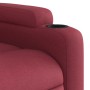 Sillón de masaje reclinable eléctrico tela rojo tinto de , Sillones - Ref: Foro24-3204473, Precio: 301,69 €, Descuento: %