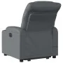 Sillón de masaje elevable eléctrico cuero sintético gris de , Sillones - Ref: Foro24-3206623, Precio: 361,04 €, Descuento: %