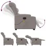Sillón reclinable de masaje elevable tela gris taupé de , Sillones - Ref: Foro24-3206661, Precio: 327,39 €, Descuento: %