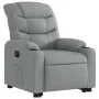 Sillón eléctrico reclinable elevable de tela gris claro de , Sillones - Ref: Foro24-3206663, Precio: 339,48 €, Descuento: %