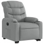 Sillón eléctrico reclinable elevable de tela gris claro de , Sillones - Ref: Foro24-3206663, Precio: 318,29 €, Descuento: %