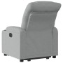 Sillón eléctrico reclinable elevable de tela gris claro de , Sillones - Ref: Foro24-3206663, Precio: 318,29 €, Descuento: %