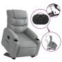 Sillón eléctrico reclinable elevable de tela gris claro de , Sillones - Ref: Foro24-3206663, Precio: 318,29 €, Descuento: %