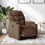 Sillón reclinable eléctrico de tela marrón de , Sillones - Ref: Foro24-3204576, Precio: 249,73 €, Descuento: %