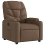 Brown Fabric Electric Recliner by , Armchairs - Ref: Foro24-3204576, Price: 249,73 €, Discount: %