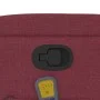 Sillón reclinable de masaje elevable tela rojo tinto de , Sillones - Ref: Foro24-3204611, Precio: 313,98 €, Descuento: %
