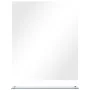 Espejo de pared con estante de vidrio templado 50x60 cm de vidaXL, Espejos - Ref: Foro24-249441, Precio: 40,67 €, Descuento: %