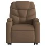 Brown Fabric Electric Liftable Recliner Chair by , Armchairs - Ref: Foro24-3204624, Price: 332,96 €, Discount: %