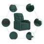 Sillón eléctrico reclinable elevable de tela verde oscuro de , Sillones - Ref: Foro24-3204626, Precio: 313,93 €, Descuento: %