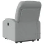 Sillón de masaje eléctrico reclinable elevable tela gris claro de , Sillones - Ref: Foro24-3204632, Precio: 349,07 €, Descuen...
