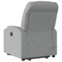 Sillón de masaje eléctrico reclinable elevable tela gris claro de , Sillones - Ref: Foro24-3204632, Precio: 326,08 €, Descuen...
