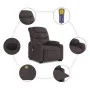Elektrischer Massagesessel verstellbarer dunkelbrauner Stoff von , Sessel - Ref: Foro24-3206677, Preis: 394,53 €, Rabatt: %