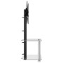 Mueble TV esquina 2 niveles para 32-70 pulgadas negro plateado de , Muebles TV - Ref: Foro24-358165, Precio: 103,85 €, Descue...