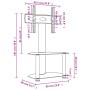 Mueble TV esquina 2 niveles para 32-70 pulgadas negro plateado de , Muebles TV - Ref: Foro24-358165, Precio: 103,85 €, Descue...