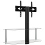 Mueble TV esquina 2 niveles para 32-70 pulgadas negro plateado de , Muebles TV - Ref: Foro24-358171, Precio: 91,84 €, Descuen...