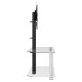 Mueble TV esquina 2 niveles para 32-70 pulgadas negro plateado de , Muebles TV - Ref: Foro24-358171, Precio: 91,84 €, Descuen...
