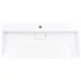Washbasin 100x46x11 cm mineral resin/white marble by vidaXL, Sinks - Ref: Foro24-144066, Price: 276,36 €, Discount: %