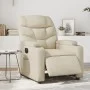 Cream Faux Leather Power Recliner by , Armchairs - Ref: Foro24-3204645, Price: 273,94 €, Discount: %