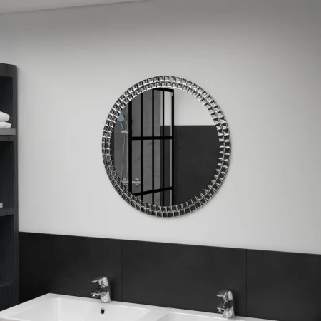 Espejo de pared de vidrio templado 60 cm de vidaXL, Espejos - Ref: Foro24-249449, Precio: 49,84 €, Descuento: %