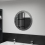Espejo de pared de vidrio templado 60 cm de vidaXL, Espejos - Ref: Foro24-249449, Precio: 50,97 €, Descuento: %
