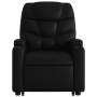 Sillón reclinable elevable cuero artificial negro de , Sillones - Ref: Foro24-3204658, Precio: 289,21 €, Descuento: %
