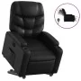 Sillón reclinable y elevable eléctrico cuero sintético negro de , Sillones - Ref: Foro24-3204672, Precio: 359,35 €, Descuento: %