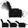 Sillón reclinable y elevable eléctrico cuero sintético negro de , Sillones - Ref: Foro24-3204672, Precio: 359,35 €, Descuento: %