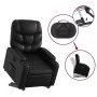 Sillón reclinable y elevable eléctrico cuero sintético negro de , Sillones - Ref: Foro24-3204672, Precio: 359,35 €, Descuento: %