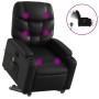 Sillón de masaje elevable eléctrico cuero sintético negro de , Sillones - Ref: Foro24-3204679, Precio: 345,90 €, Descuento: %
