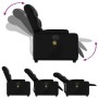 Sillón de masaje elevable eléctrico cuero sintético negro de , Sillones - Ref: Foro24-3204679, Precio: 345,90 €, Descuento: %