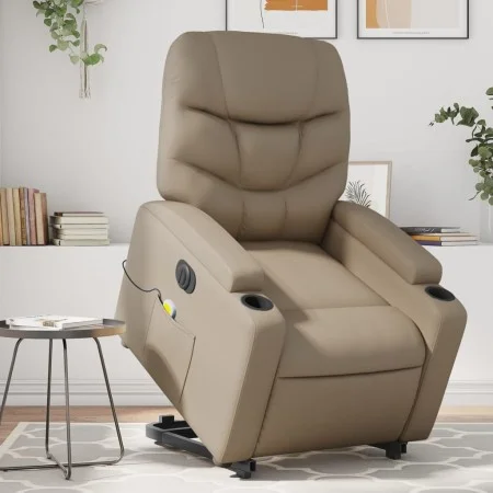 Elektrischer Massagesessel Kunstleder Cappuccino von , Sessel - Ref: Foro24-3204685, Preis: 369,21 €, Rabatt: %