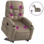 Sillón reclinable de masaje eléctrico cuero sintético capuchino de , Sillones - Ref: Foro24-3204685, Precio: 369,21 €, Descue...
