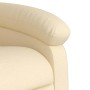 Sillón reclinable elevable de tela color crema de , Sillones - Ref: Foro24-3203987, Precio: 257,56 €, Descuento: %