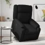 Electric black synthetic leather reclining and lifting armchair by , Armchairs - Ref: Foro24-3205164, Price: 361,32 €, Discou...