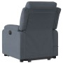 Sillón de masaje reclinable elevable terciopelo gris oscuro de , Sillones - Ref: Foro24-3205126, Precio: 349,71 €, Descuento: %